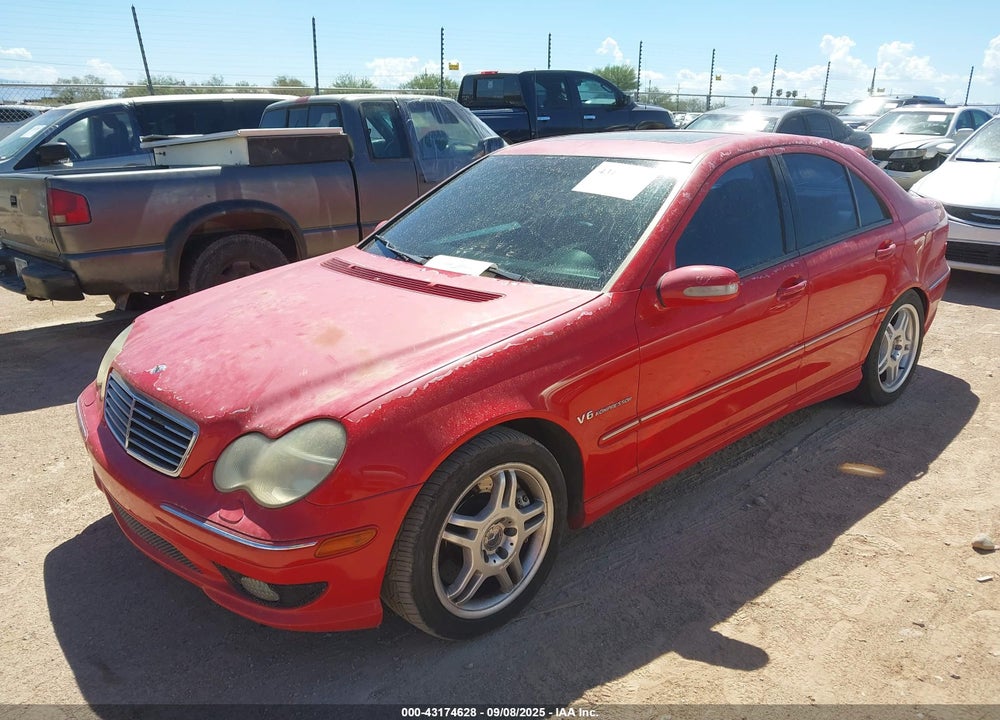 2002 MERCEDES-BENZ C 32 AMG VIN: WDBRF65J32F194077