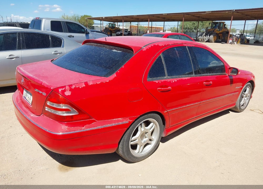 2002 MERCEDES-BENZ C 32 AMG VIN: WDBRF65J32F194077