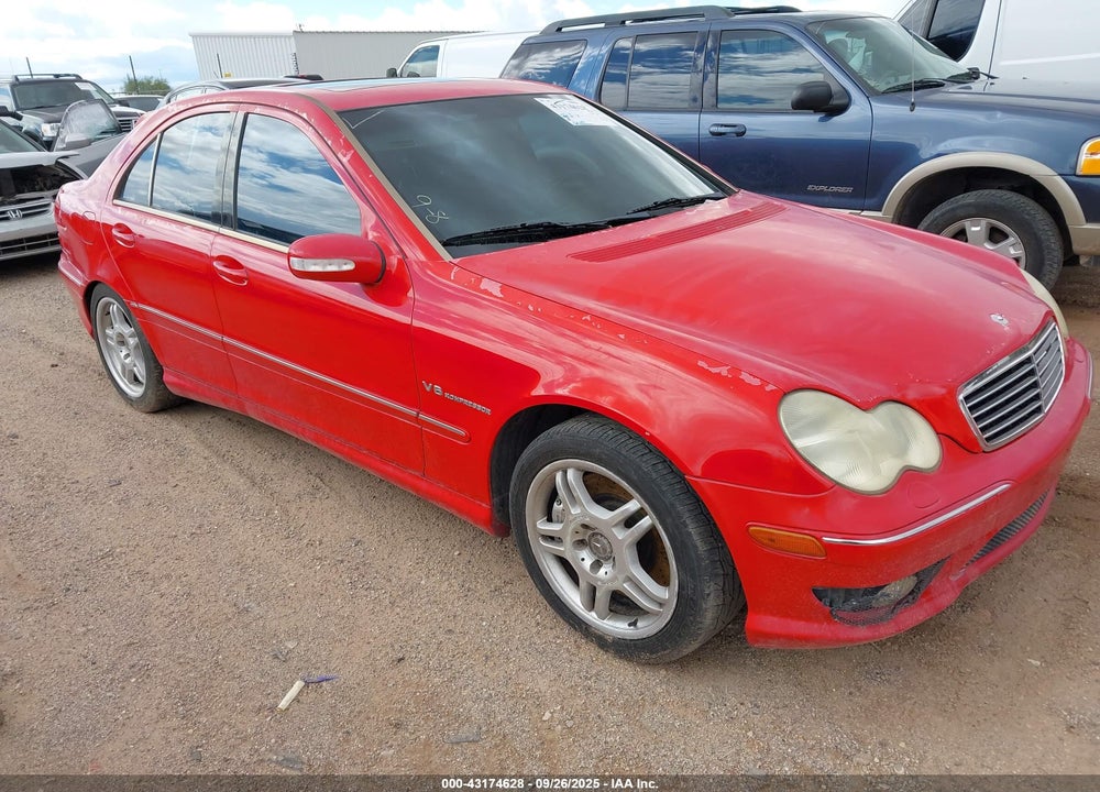 2002 MERCEDES-BENZ C 32 AMG VIN: WDBRF65J32F194077