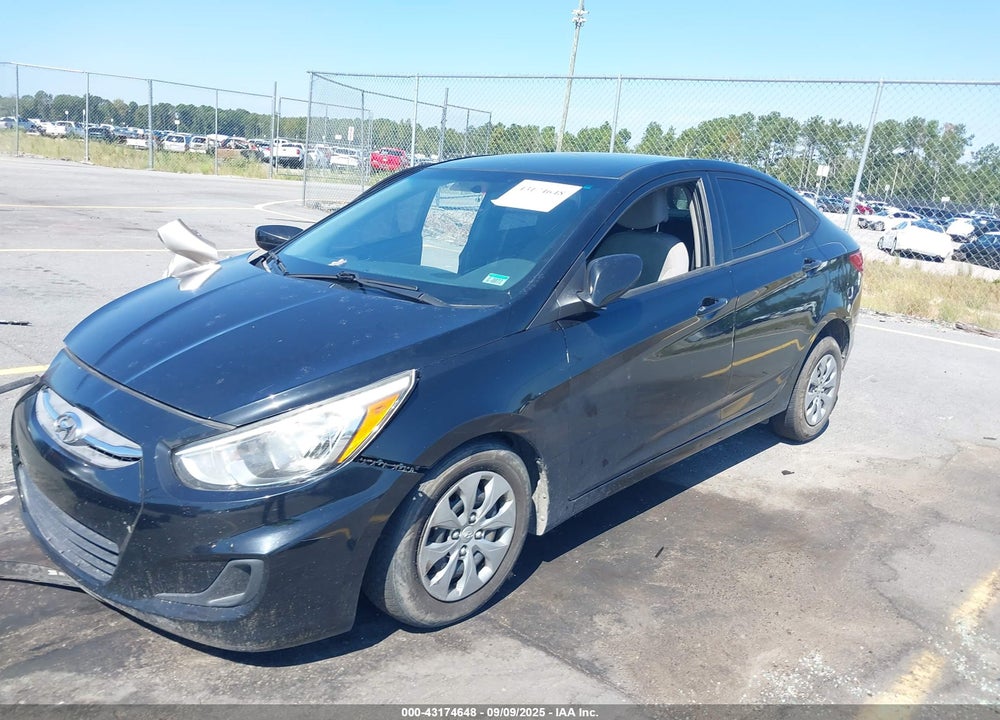 2017 HYUNDAI ACCENT VIN: KMHCT4AE0HU375117