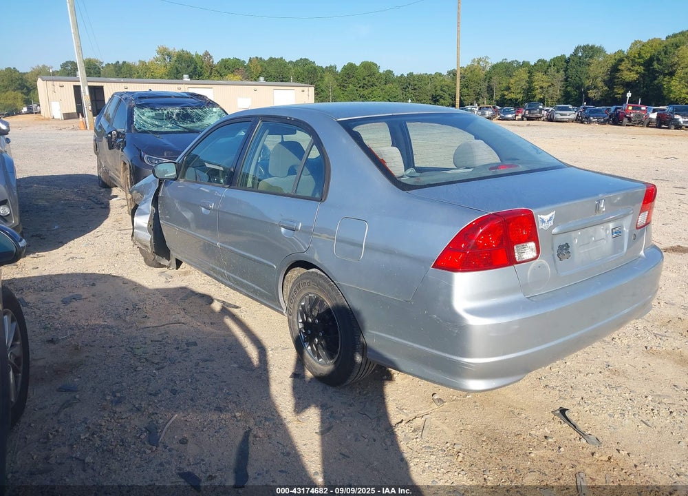 2005 HONDA CIVIC VP VIN: 1HGES16345L020735