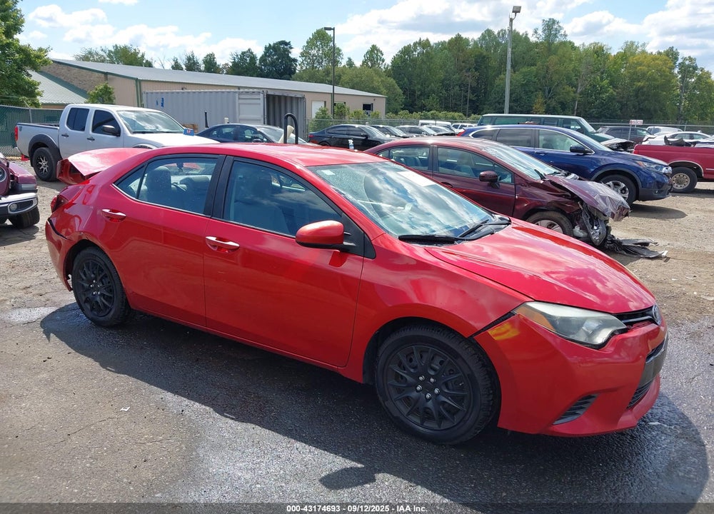 2015 TOYOTA COROLLA LE VIN: 2T1BURHE6FC336736