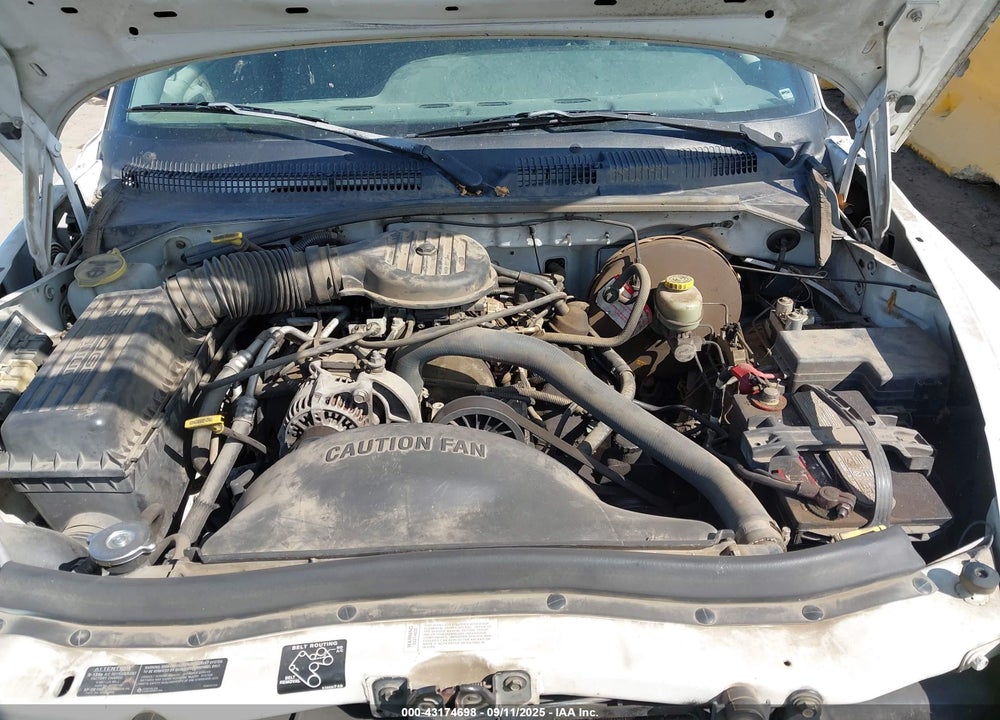 1997 DODGE DAKOTA SLT/SPORT VIN: 1B7FL26X9VS179183