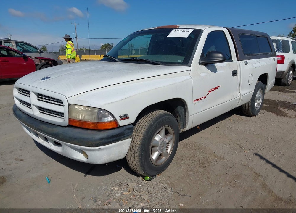 1997 DODGE DAKOTA SLT/SPORT VIN: 1B7FL26X9VS179183
