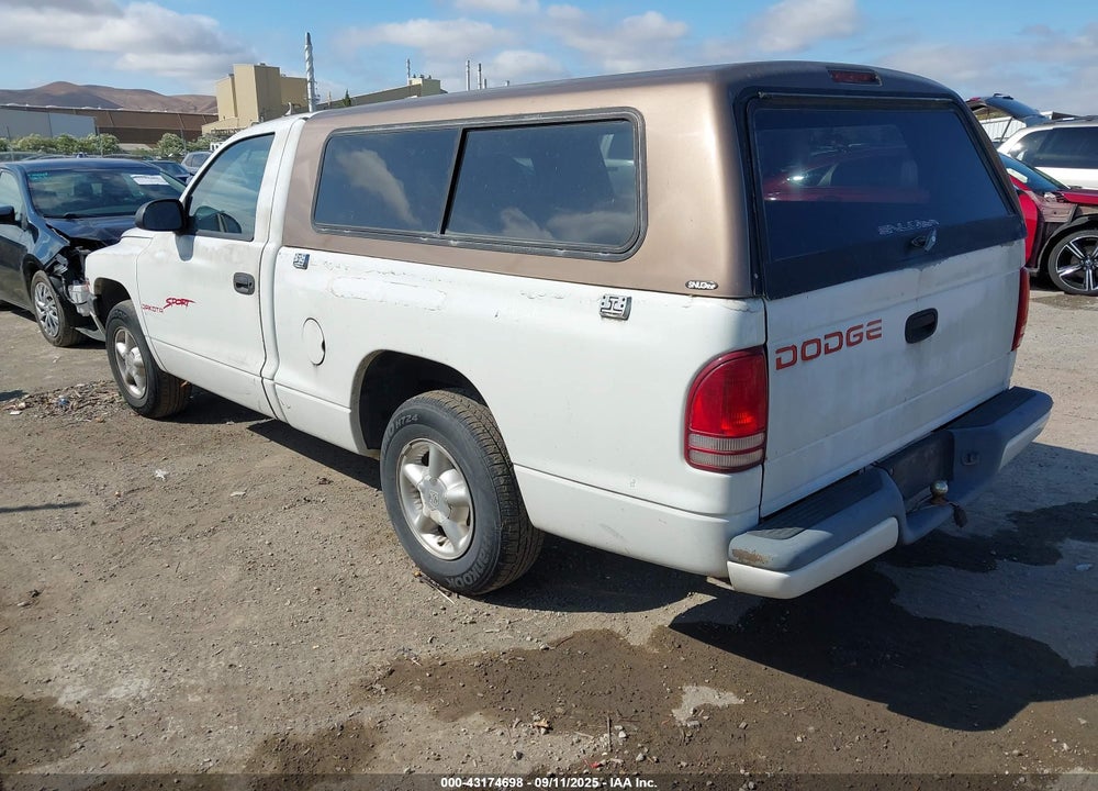 1997 DODGE DAKOTA SLT/SPORT VIN: 1B7FL26X9VS179183
