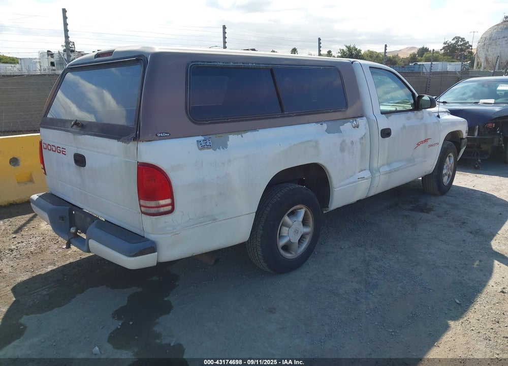 1997 DODGE DAKOTA SLT/SPORT VIN: 1B7FL26X9VS179183