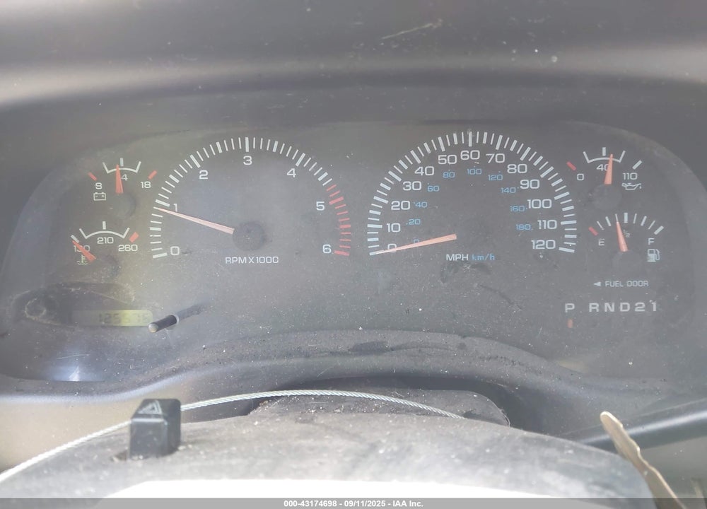 1997 DODGE DAKOTA SLT/SPORT VIN: 1B7FL26X9VS179183