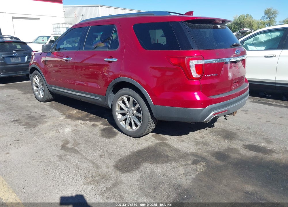2016 FORD EXPLORER VIN: 1FM5K8F8XGGA29806