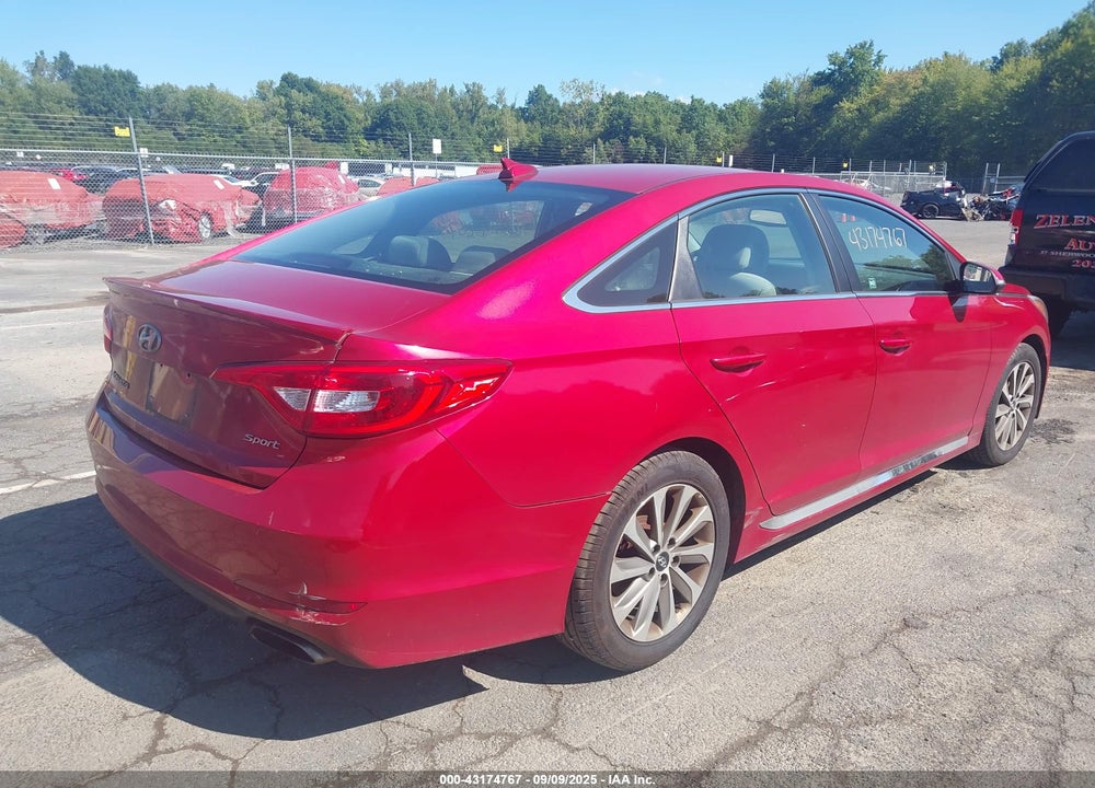 2017 HYUNDAI SONATA VIN: 5NPE34AF9HH454513