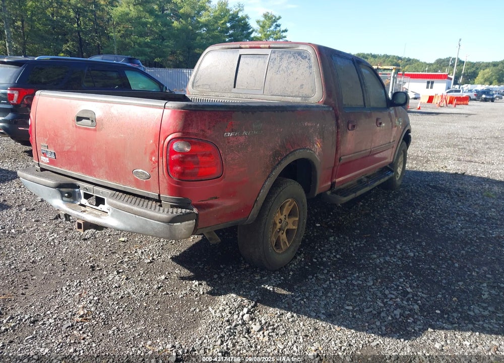 2002 FORD F-150 VIN: 1FTRW08L82KB60106
