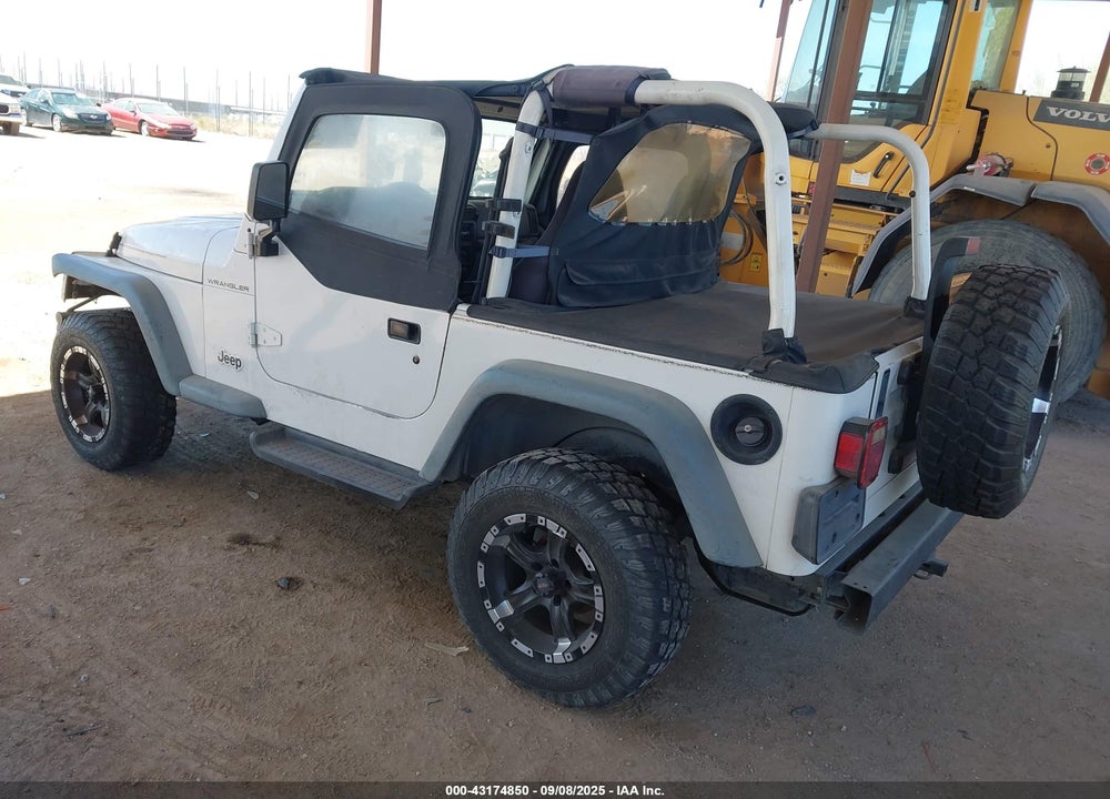 1997 JEEP WRANGLER SE VIN: 1J4FY29P4VP505983