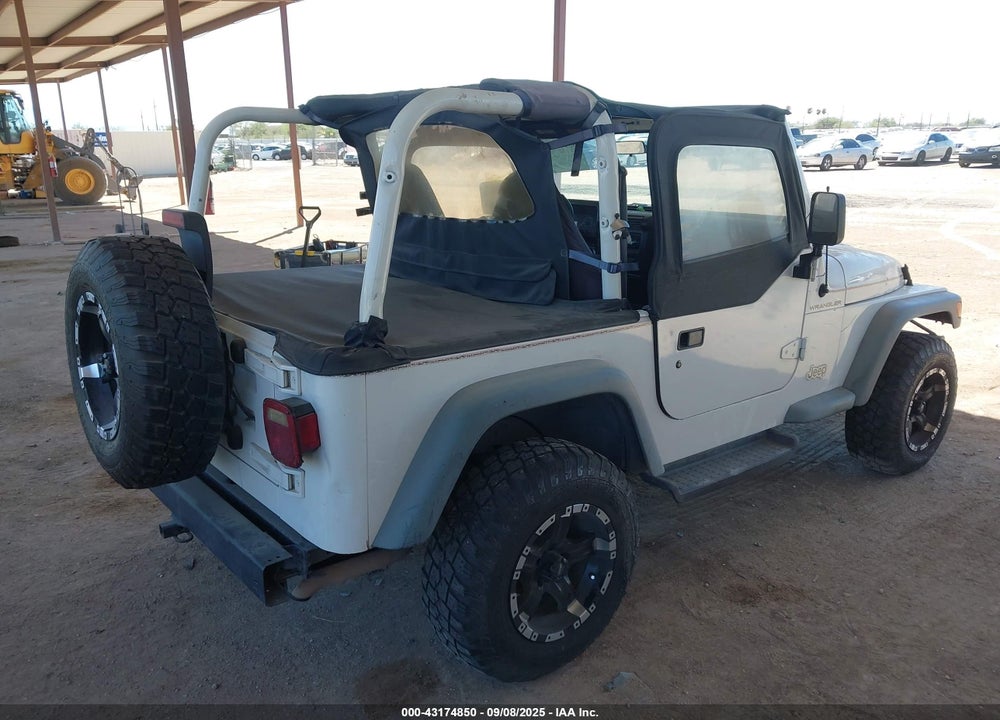 1997 JEEP WRANGLER SE VIN: 1J4FY29P4VP505983
