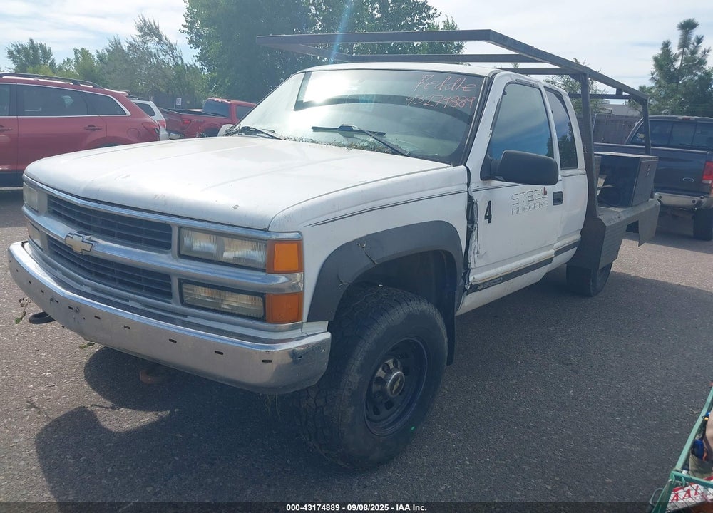 1997 CHEVROLET K2500 HD FLEETSIDE VIN: 1GCGK29R8VE105370