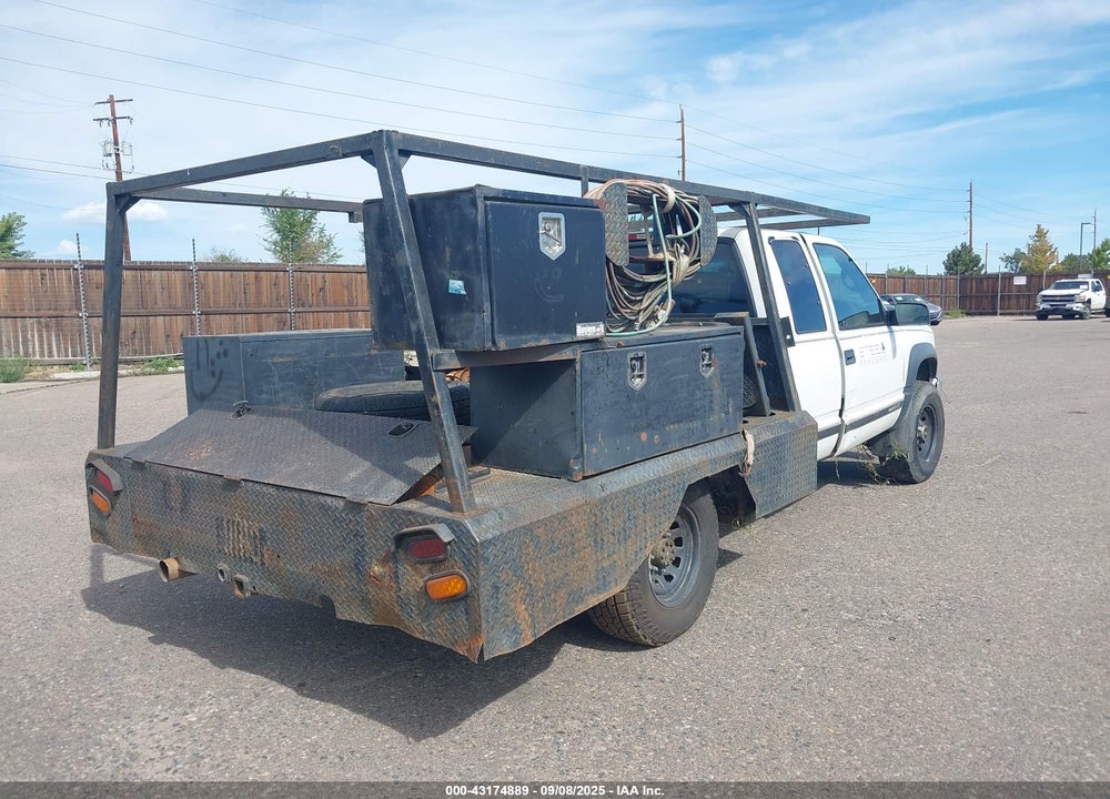 1997 CHEVROLET K2500 HD FLEETSIDE VIN: 1GCGK29R8VE105370