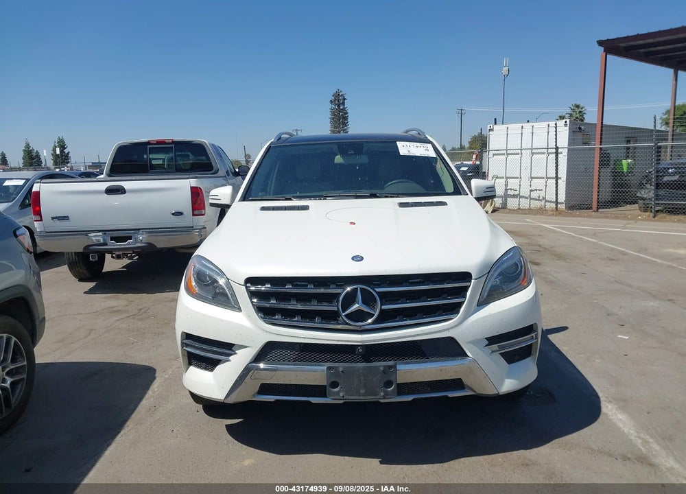 2015 MERCEDES-BENZ ML-CLASS VIN: 4JGDA0EBXFA479857