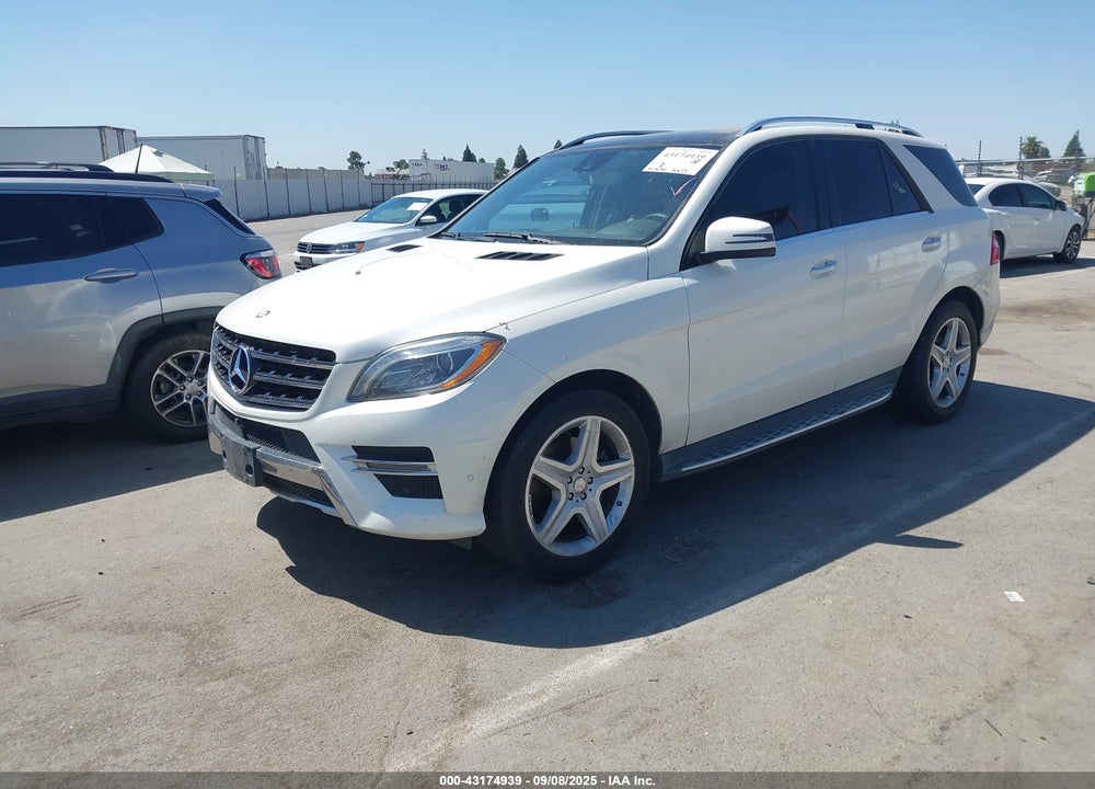 2015 MERCEDES-BENZ ML-CLASS VIN: 4JGDA0EBXFA479857