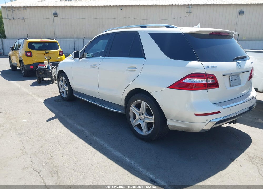 2015 MERCEDES-BENZ ML-CLASS VIN: 4JGDA0EBXFA479857
