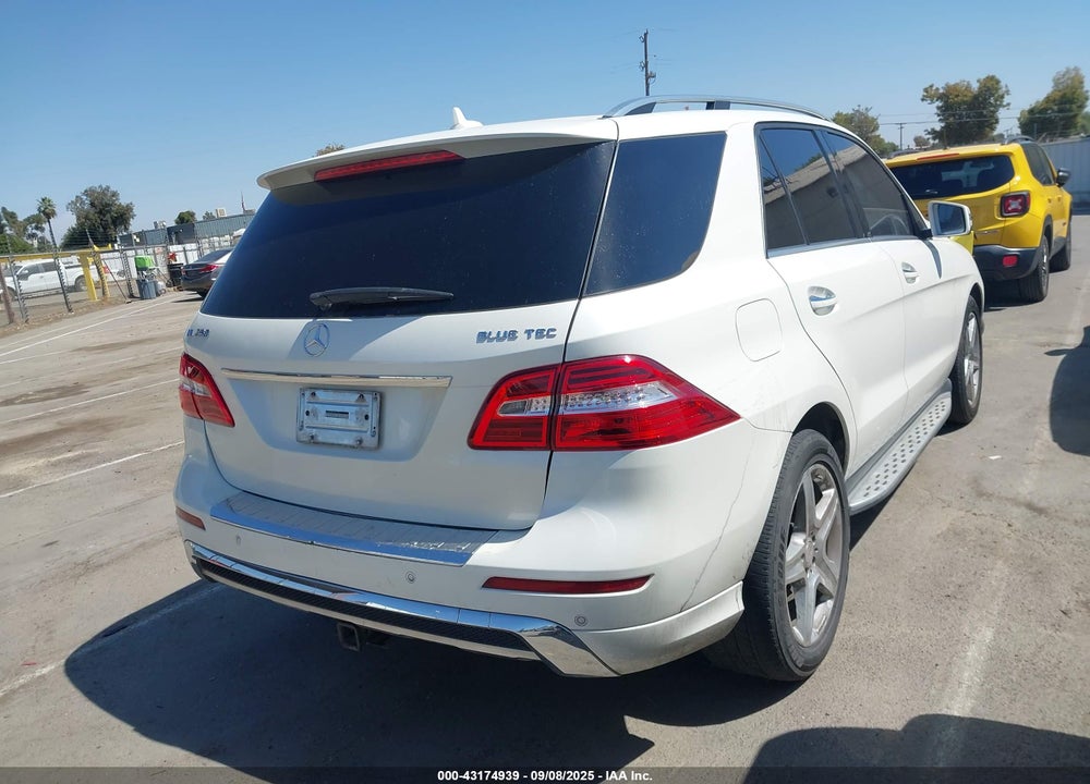 2015 MERCEDES-BENZ ML-CLASS VIN: 4JGDA0EBXFA479857
