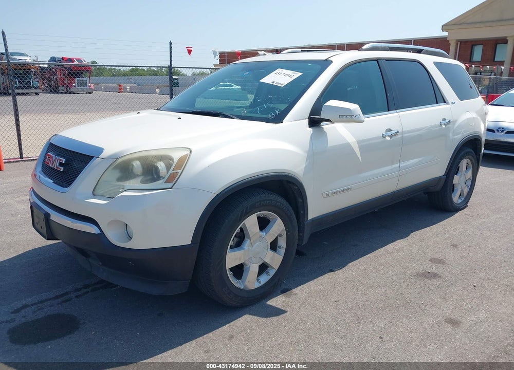 2008 GMC ACADIA SLT-1 VIN: 1GKER23708J123887