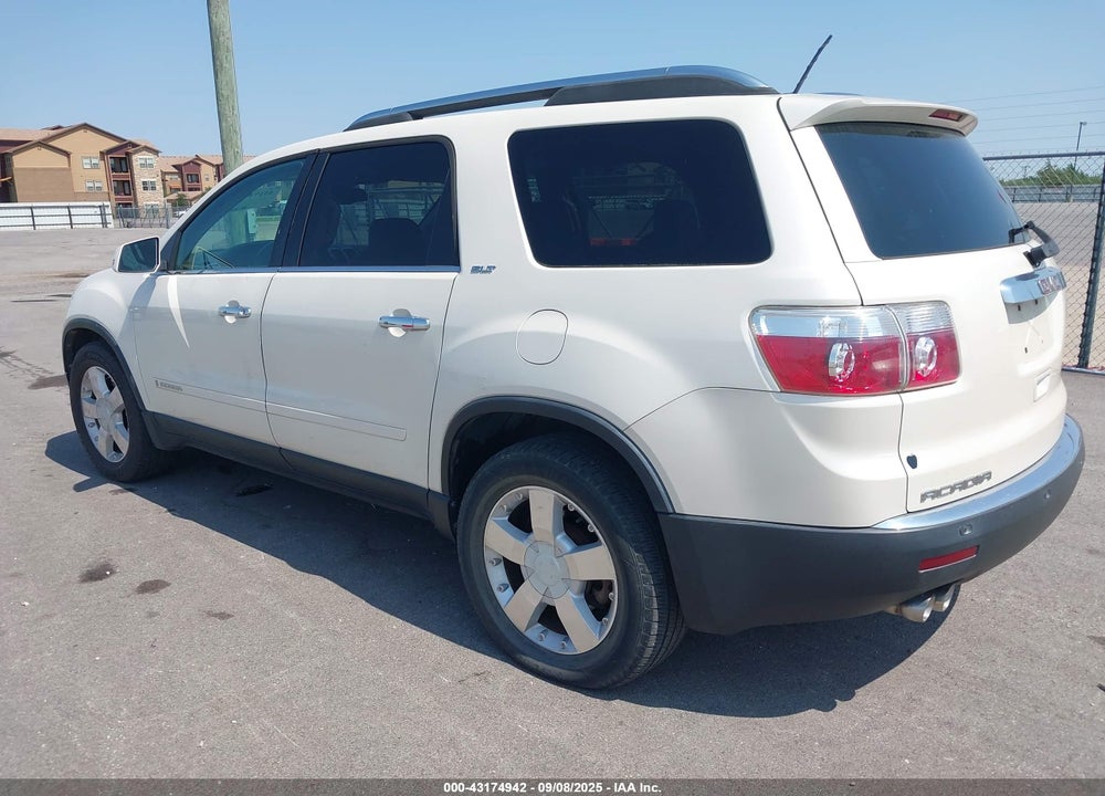 2008 GMC ACADIA SLT-1 VIN: 1GKER23708J123887