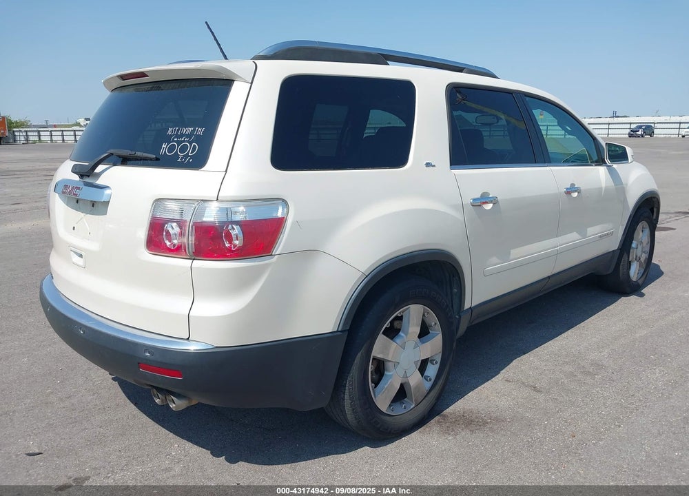 2008 GMC ACADIA SLT-1 VIN: 1GKER23708J123887