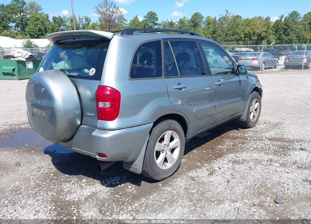 2005 TOYOTA RAV4 VIN: JTEHD20V150055686