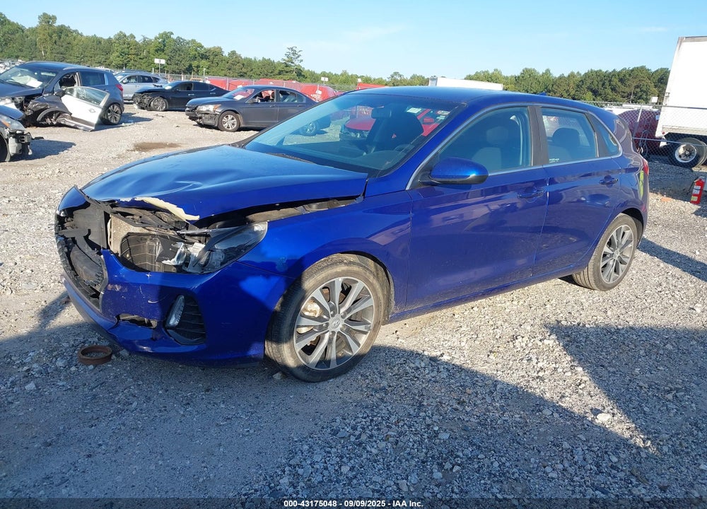 2019 HYUNDAI ELANTRA GT VIN: KMHH35LE1KU099076