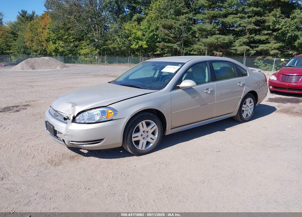 2012 CHEVROLET IMPALA LT VIN: 2G1WB5E33C1265954