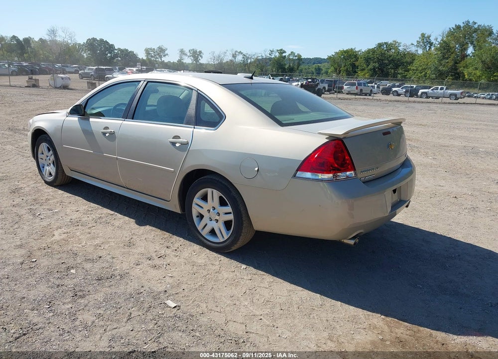 2012 CHEVROLET IMPALA LT VIN: 2G1WB5E33C1265954