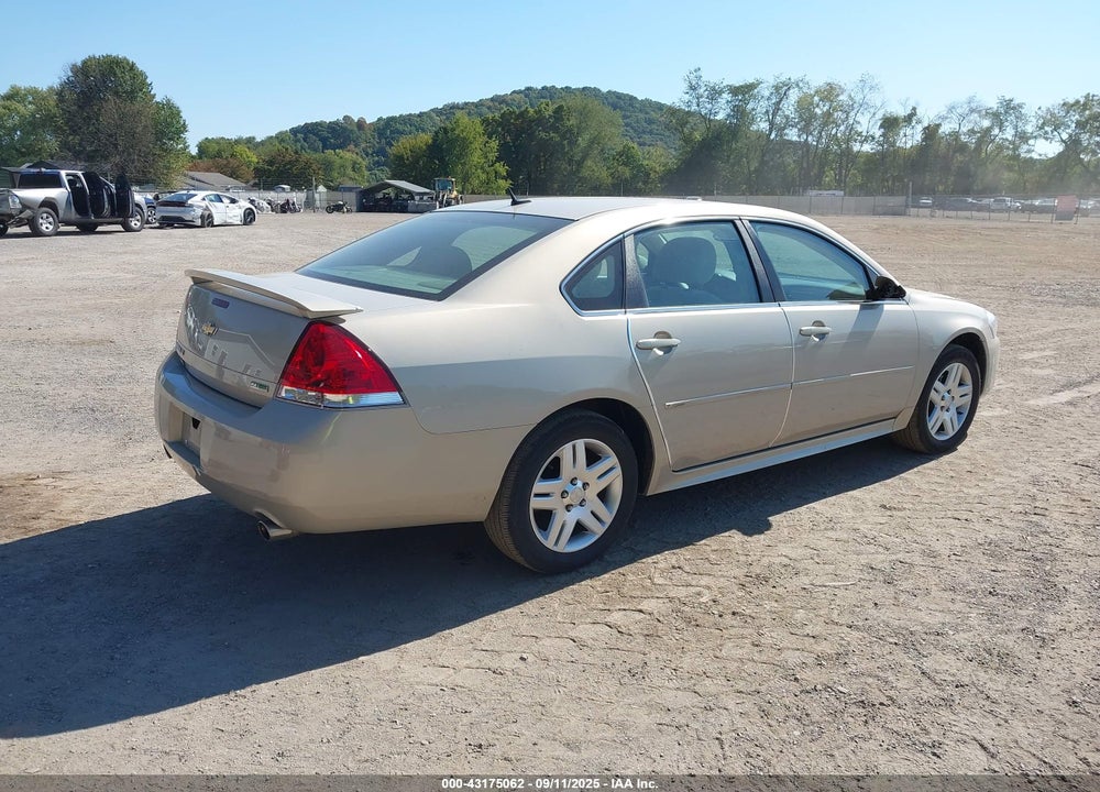 2012 CHEVROLET IMPALA LT VIN: 2G1WB5E33C1265954