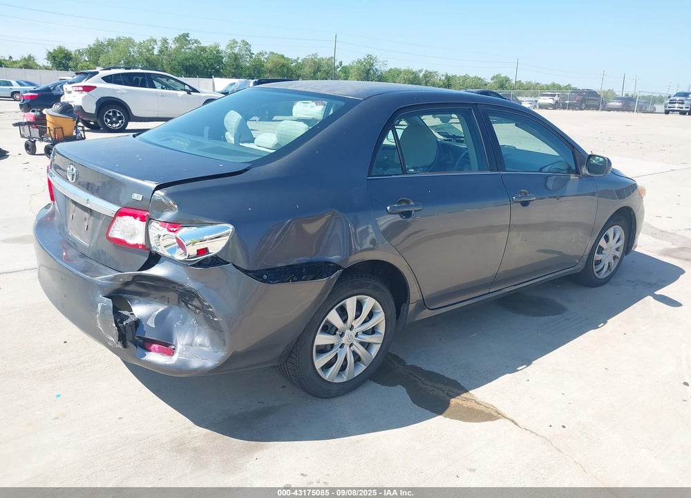 2013 TOYOTA COROLLA VIN: 5YFBU4EE3DP136627
