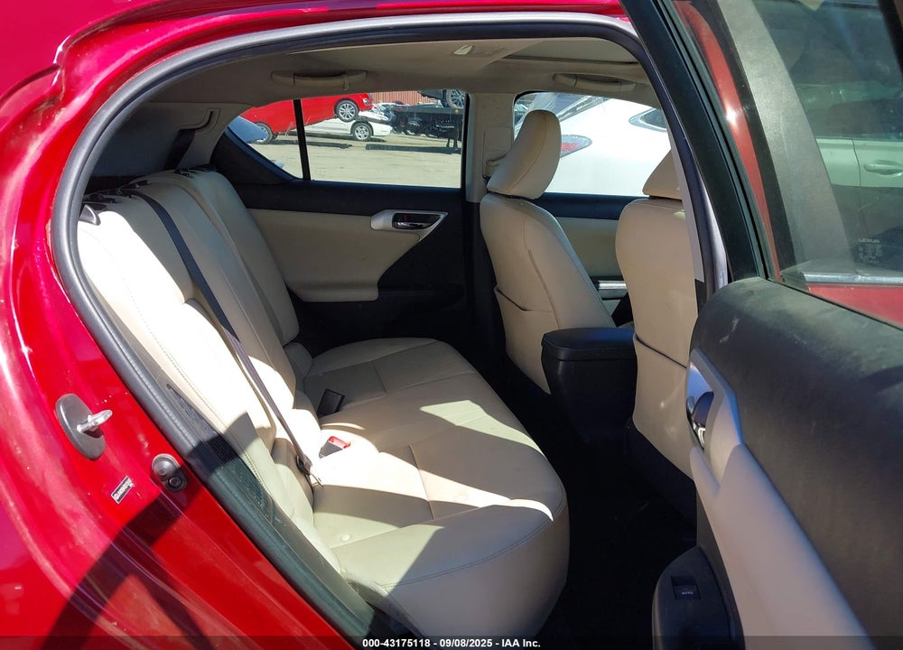 2013 LEXUS CT 200H VIN: JTHKD5BH7D2135143