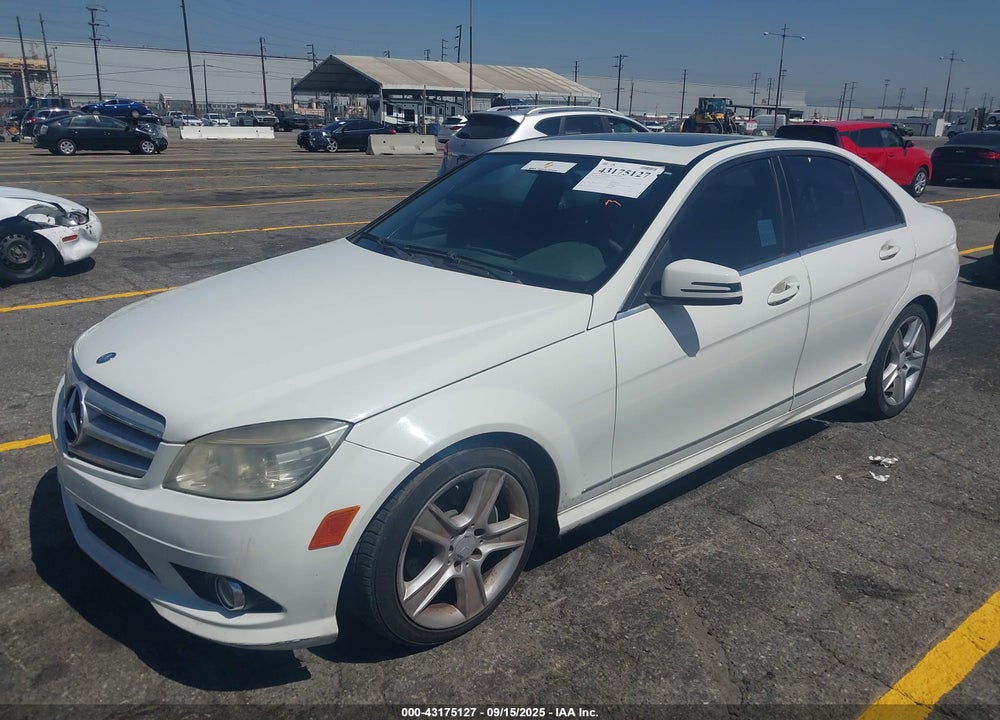 2010 MERCEDES-BENZ C CLASS VIN: WDDGF5EBXAR099725