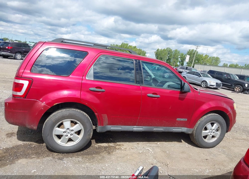 2008 FORD ESCAPE XLS VIN: 1FMCU02ZX8KA91531