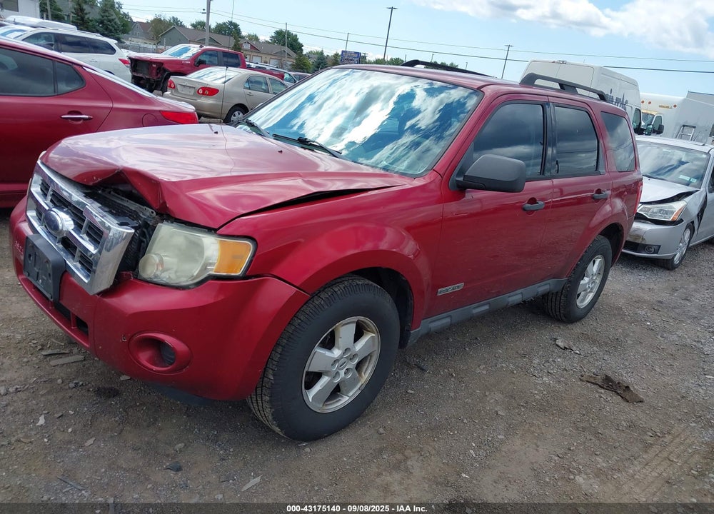 2008 FORD ESCAPE XLS VIN: 1FMCU02ZX8KA91531
