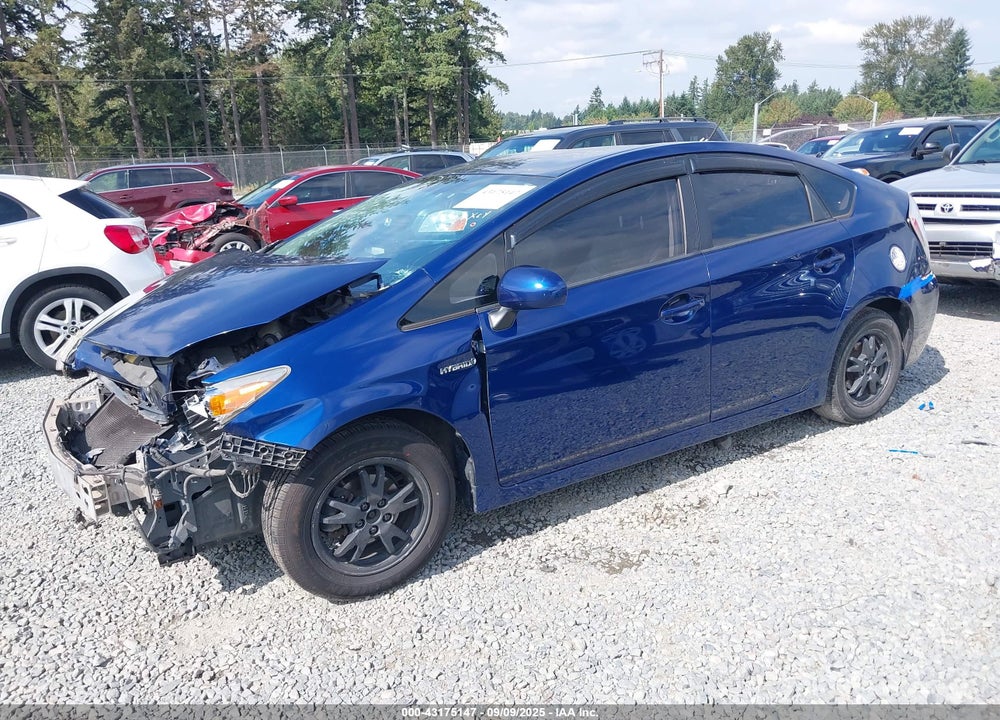 2011 TOYOTA PRIUS VIN: JTDKN3DU6B5302861