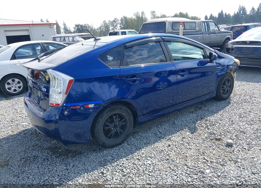 2011 TOYOTA PRIUS VIN: JTDKN3DU6B5302861