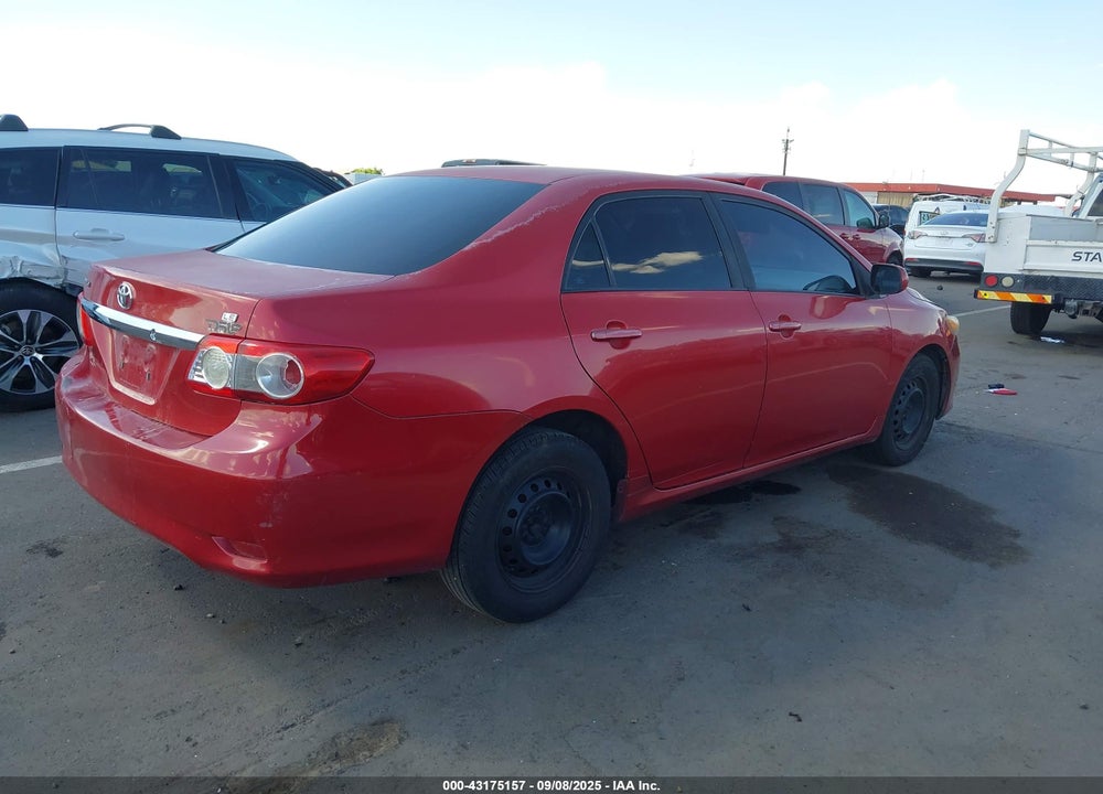 2011 TOYOTA COROLLA VIN: 2T1BU4EE0BC544726