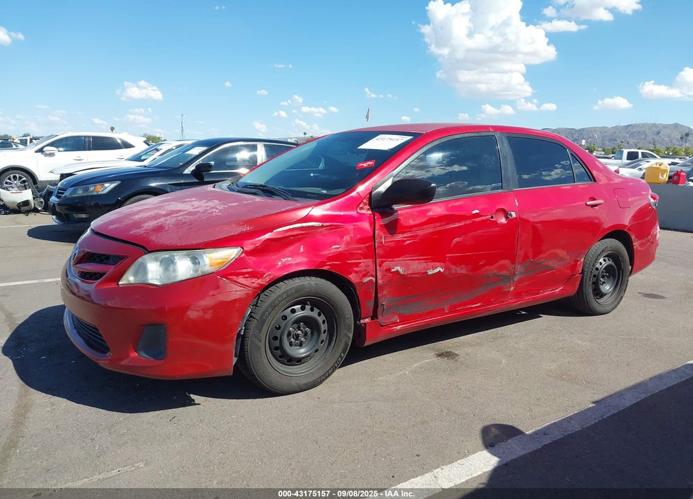 2011 TOYOTA COROLLA VIN: 2T1BU4EE0BC544726