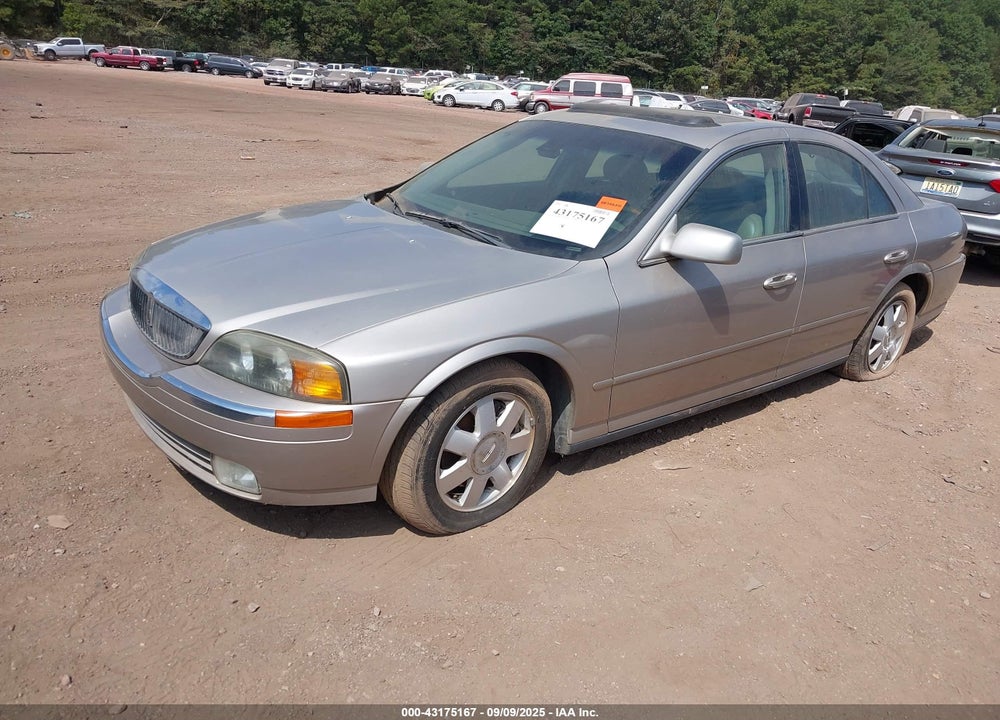 2002 LINCOLN LS V8 AUTO VIN: 1LNHM87A82Y689578