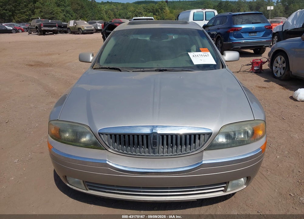 2002 LINCOLN LS V8 AUTO VIN: 1LNHM87A82Y689578