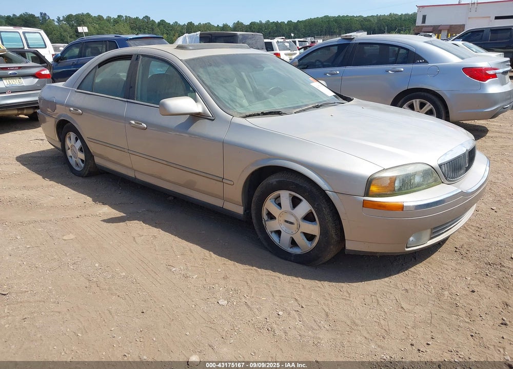2002 LINCOLN LS V8 AUTO VIN: 1LNHM87A82Y689578