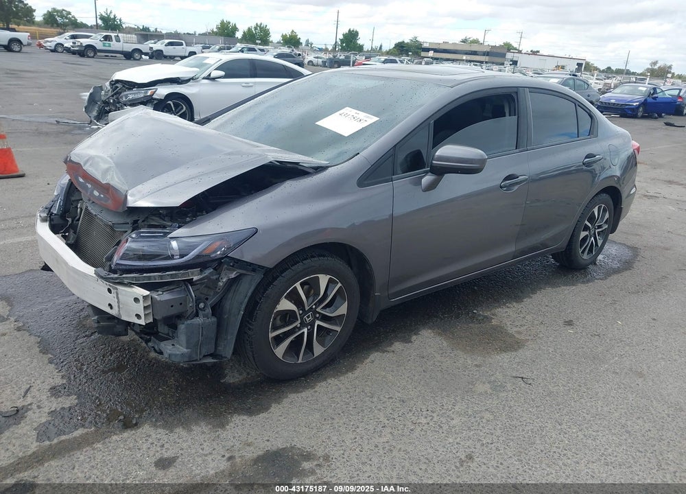2014 HONDA CIVIC VIN: 19XFB2F82EE274487