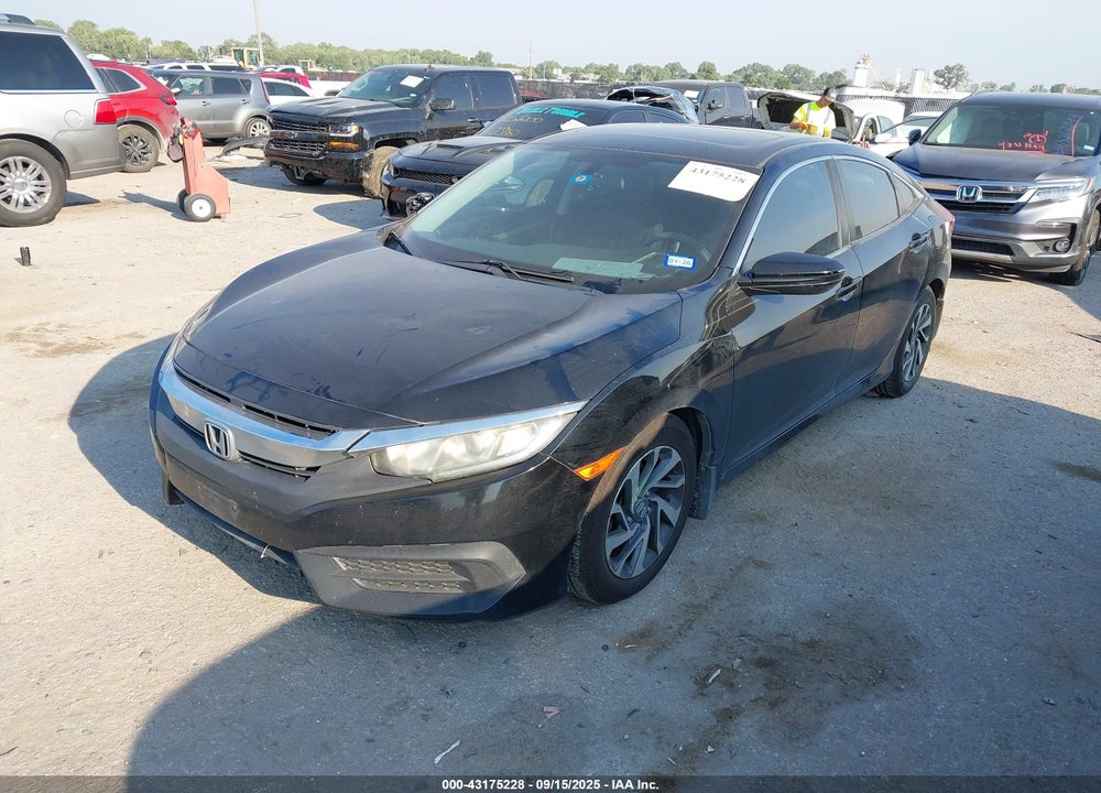 2017 HONDA CIVIC EX VIN: 19XFC2F77HE050138