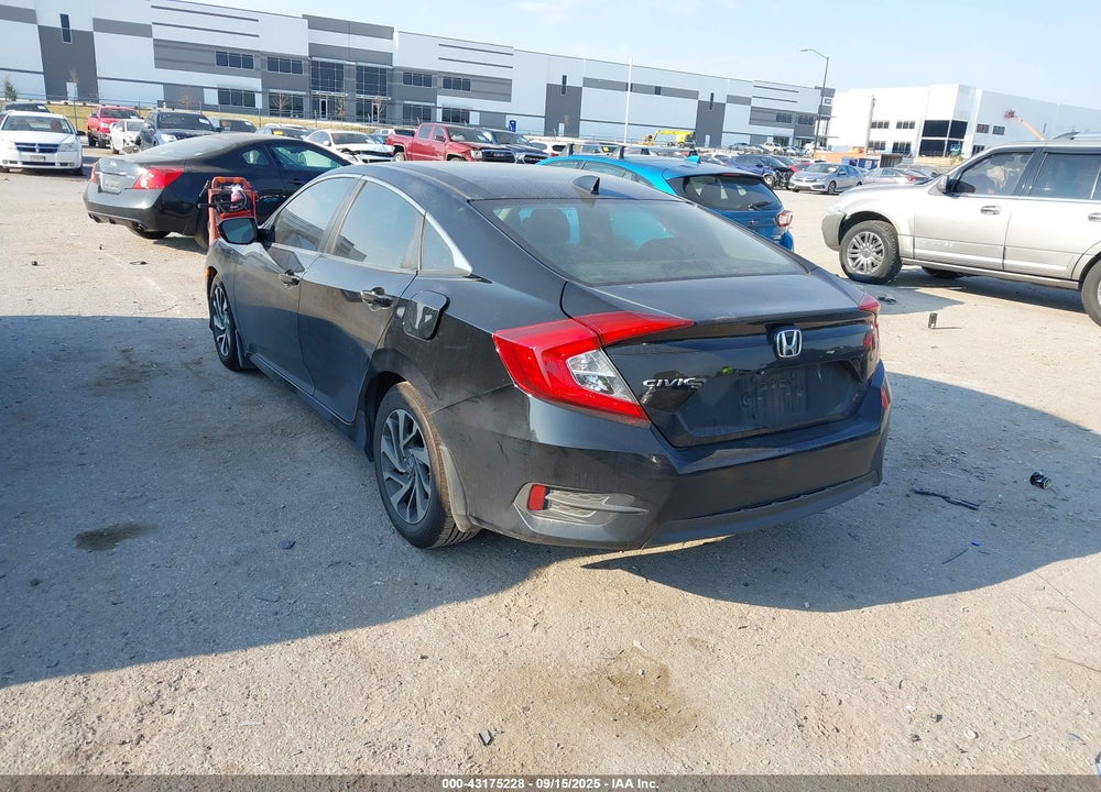 2017 HONDA CIVIC EX VIN: 19XFC2F77HE050138