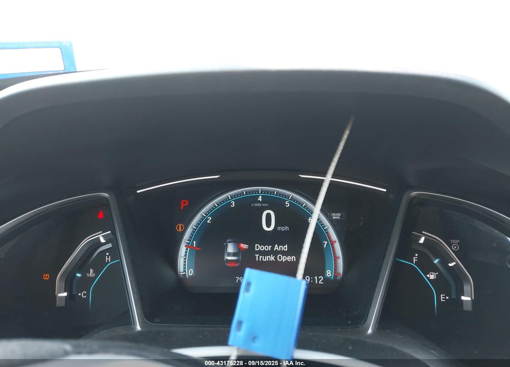 2017 HONDA CIVIC EX VIN: 19XFC2F77HE050138