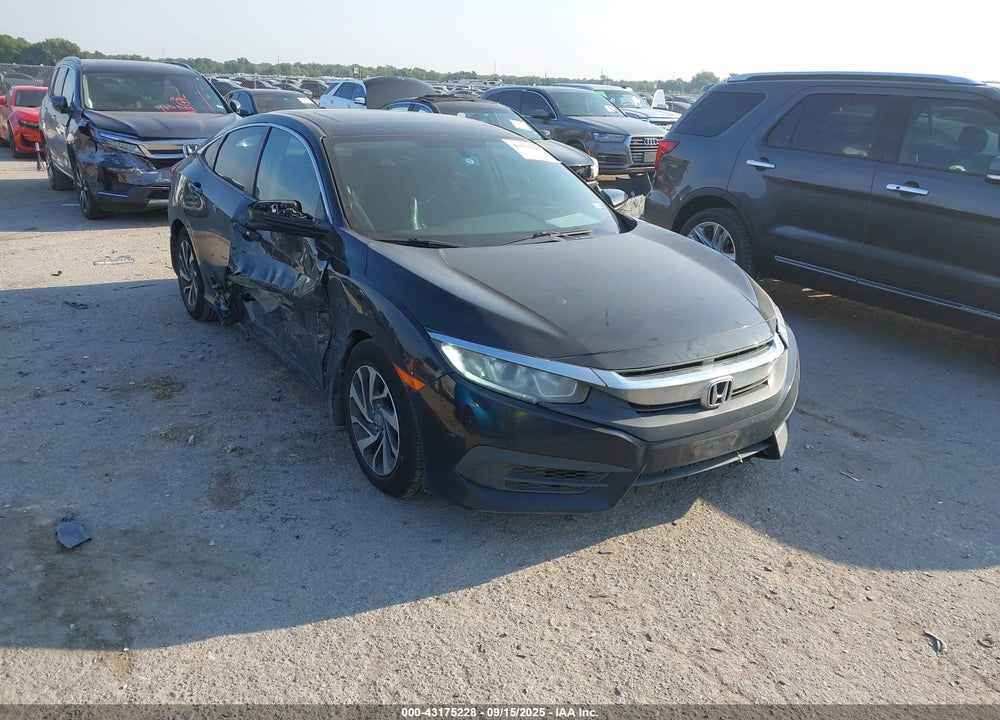 2017 HONDA CIVIC EX VIN: 19XFC2F77HE050138