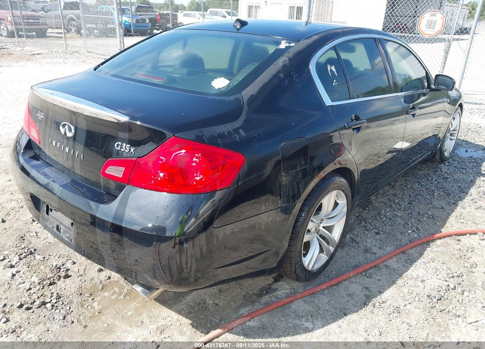 2008 INFINITI G35X VIN: JNKBV61F28M272391