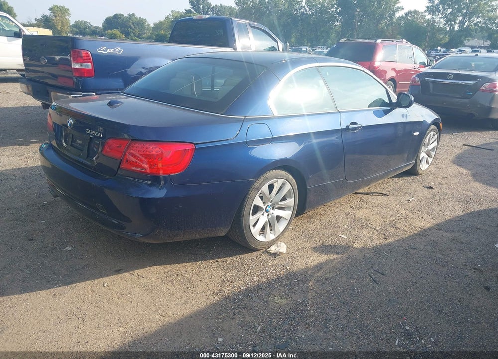 2011 BMW 3 SERIES VIN: WBADW3C57BE541980