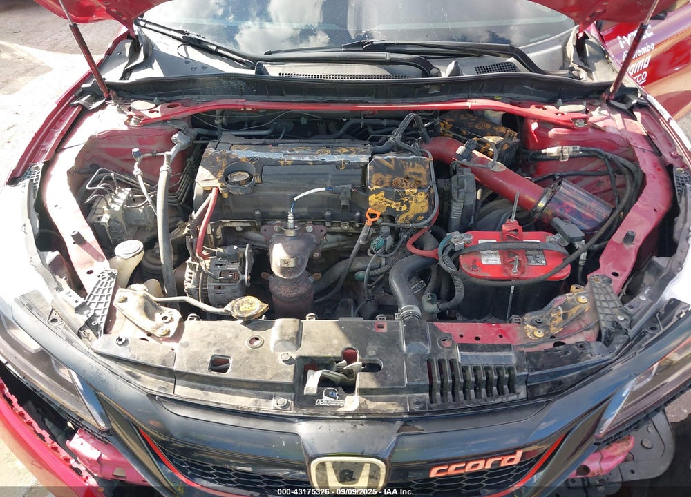 2016 HONDA ACCORD VIN: 1HGCR2F50GA121182